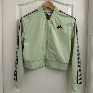 KAPPA Banda Asper Crop Track Jacket Green